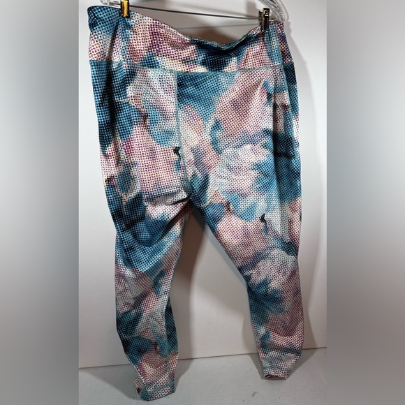 Zelos Women’s Plus Size 3X Multicolor Workout Leggings - Picture 2 of 10